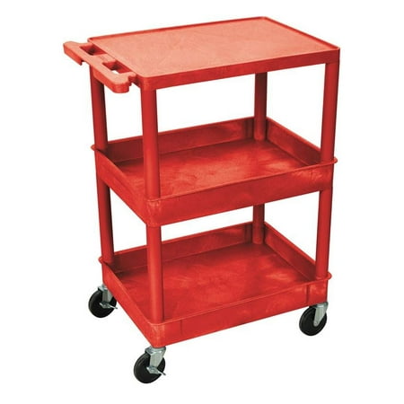 3 tier utility cart metal 3tier utility cart in red walmartcom 3 tier utility cart metal 3tier utility cart in red walmartcom
